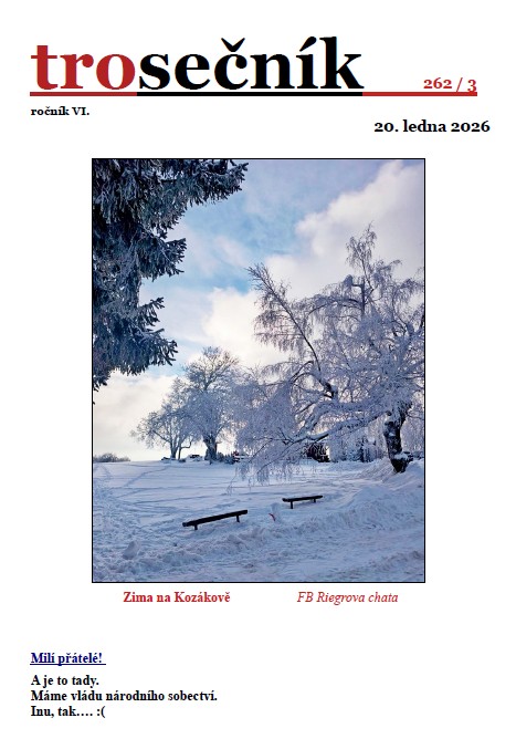 TROSEČNÍK 262-3 aneb co je nového pod&nbsp;Troskami a&nbsp;v okolí